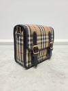 Used luxury goods Lewis It Vintage check cotton archive crossbody bag - BURBERRY - BALAAN 3