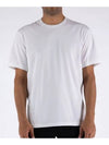 Classic Back Logo Print Short Sleeve T-Shirt White - Y-3 - BALAAN 4