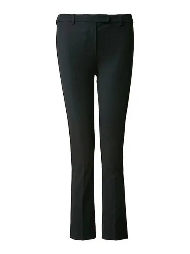 Umanita Cotton Crop Pants Black - MAX MARA - BALAAN 2