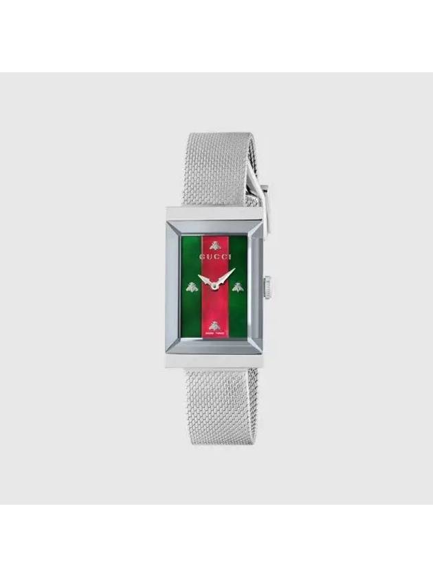 G Frame Watch 21x34mm Steel Mesh 559662J6A708652 - GUCCI - BALAAN 1