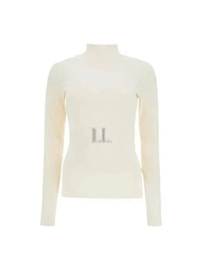 Rib Turtleneck Cream - LEMAIRE - BALAAN 2