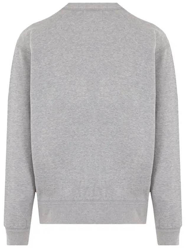 Mikoy Logo Cotton Sweatshirt Grey - ISABEL MARANT - BALAAN 4