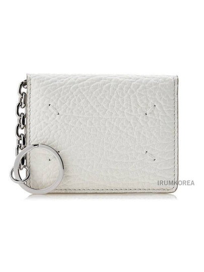 Stitch Grain Keyring Card Wallet White - MAISON MARGIELA - BALAAN 2