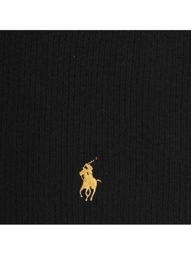 yellow pony embroidery ribbed muffler 710886136 008 - POLO RALPH LAUREN - BALAAN 4