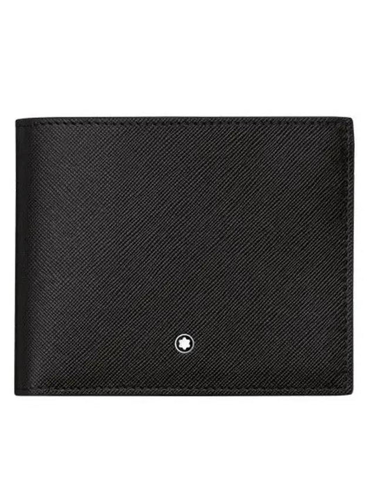 Sartorial 6cc View Pocket Halfwallet Black - MONTBLANC - BALAAN 1