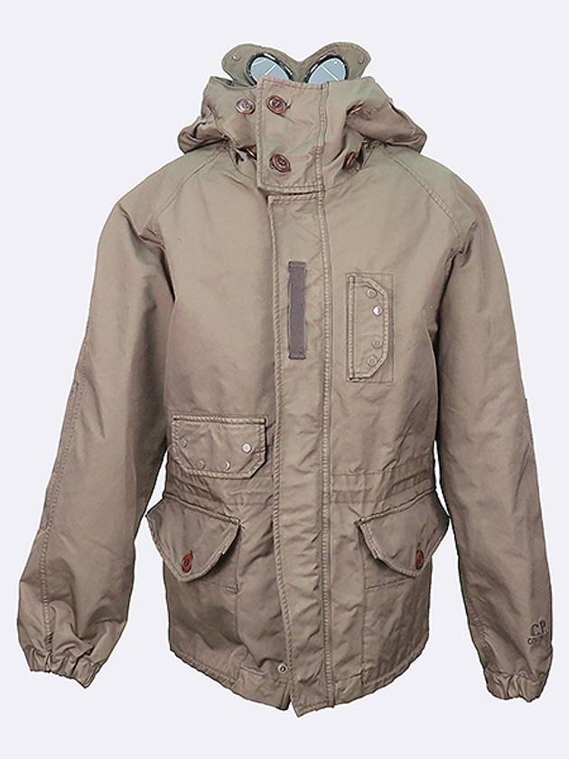 C P COMPANY CPU0665 Gray color goggle hood men s windbreaker jacket lining SET - CP COMPANY - BALAAN 2