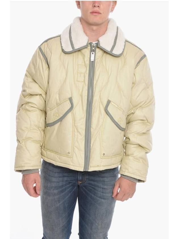 Jacket A06141 0JKKE 1AE Beige - DIESEL - BALAAN 1