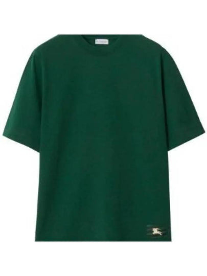 EKD Cotton Short Sleeve T-Shirt Green - BURBERRY - BALAAN 2