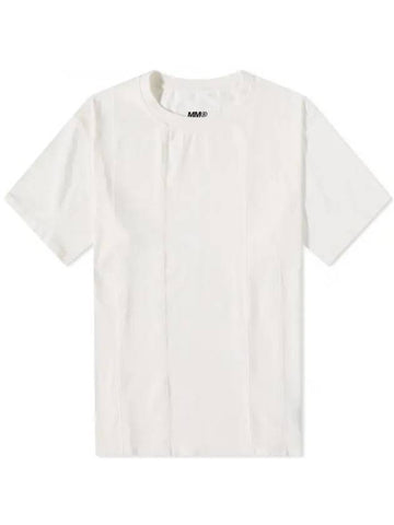 Oversized Cotton Short Sleeved T-shirt Off White - MAISON MARGIELA - BALAAN 1