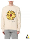Floating Flower Comfort Sweatshirt Ivory - MAISON KITSUNE - BALAAN 2