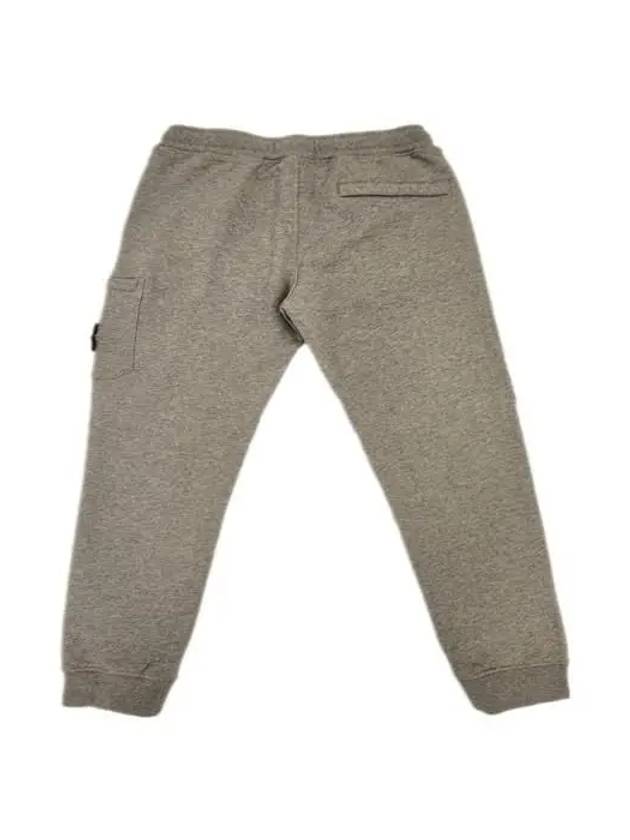 Men's Waffen Patch Pocket Jogger Pants Gray - STONE ISLAND - BALAAN.