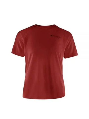 Geroa SS T shirt Women Ruby Red 10228 244 - KLATTERMUSEN - BALAAN 1