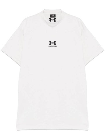 BALENCIAGA UNDER AMOUR OVERSIZED T-SHIRT - BALENCIAGA - BALAAN 1