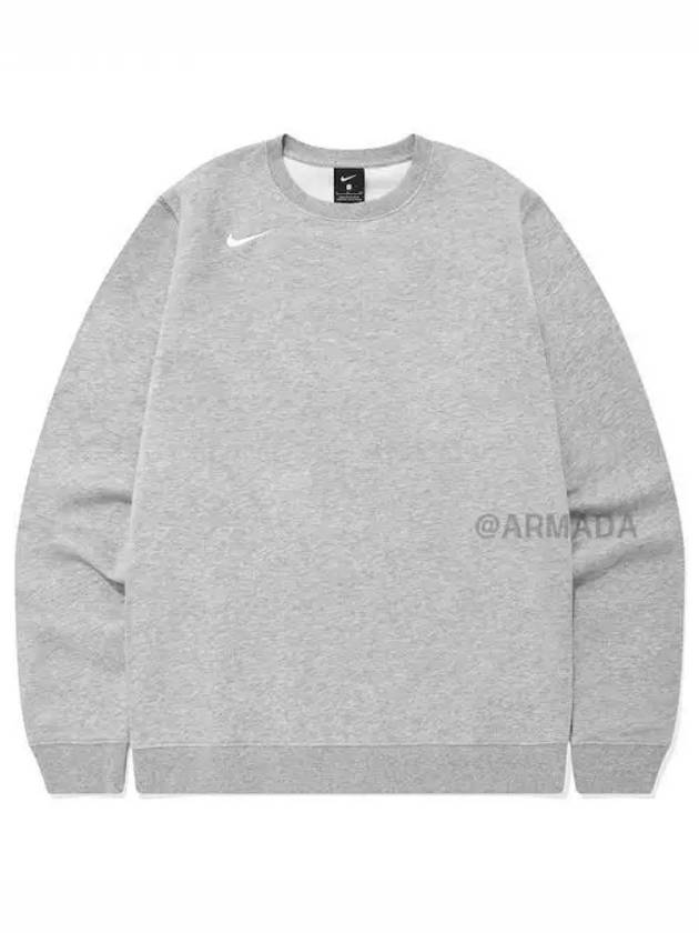 835589 Swoosh Sweatshirt Grey Domestic Product GQLO23012689017 - NIKE - BALAAN 1