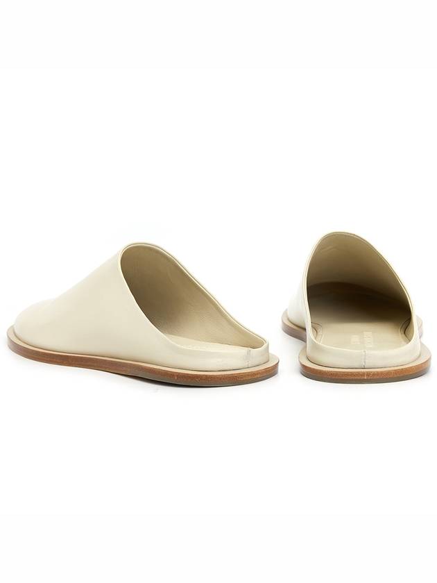 Leather Mule Ivory - STUDIO NICHOLSON - BALAAN 7