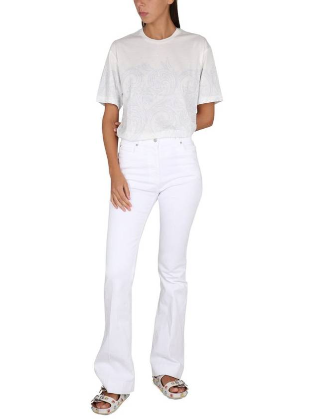 Denim Straight Pants 12511 79550991 WHITE - ETRO - BALAAN 3