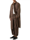 Raglan Suit Single Coat Brown - LEMAIRE - BALAAN 3