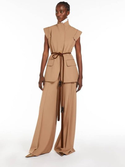 Max Mara Trousers Brown - MAX MARA - BALAAN 2