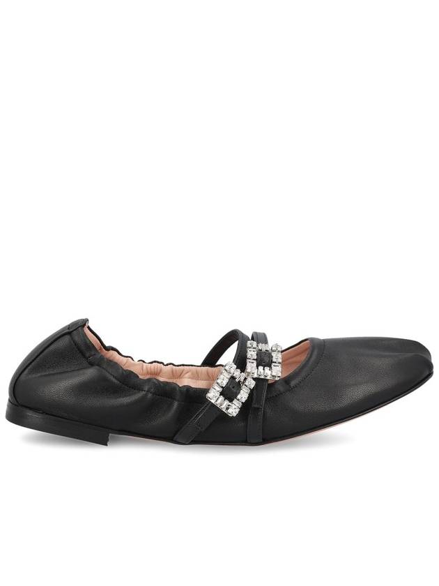 Mary Janes Leather Flat Black - ROGER VIVIER - BALAAN 2