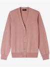 Salome Logo Cardigan Pink - A.P.C. - BALAAN 2