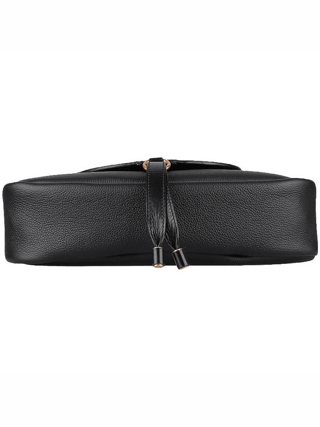 Calfskin Clutch Shoulder Bag Black - CHLOE - BALAAN 7