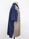 GG jacquard gold PK short sleeve collar XXL - GUCCI - BALAAN 4