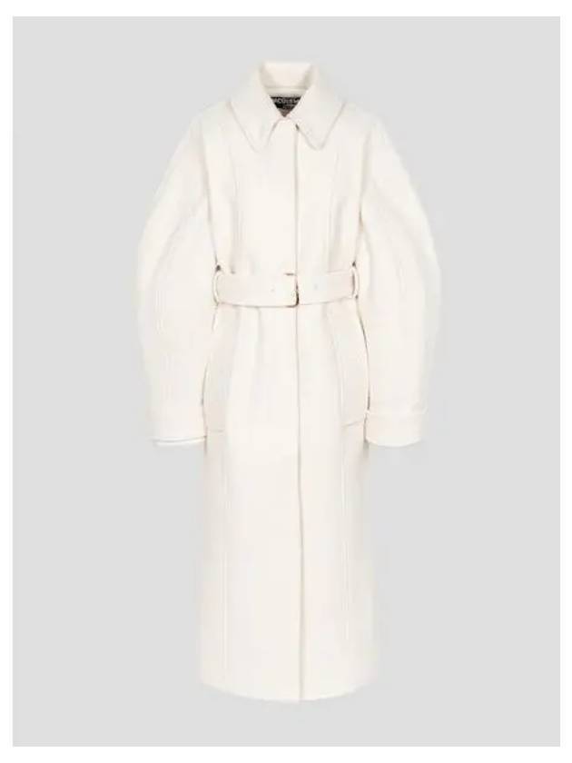 Jacquemus Women s Le Manteau Bari Off White Domestic Product GM0024092091508 - JACQUEMUS - BALAAN 1