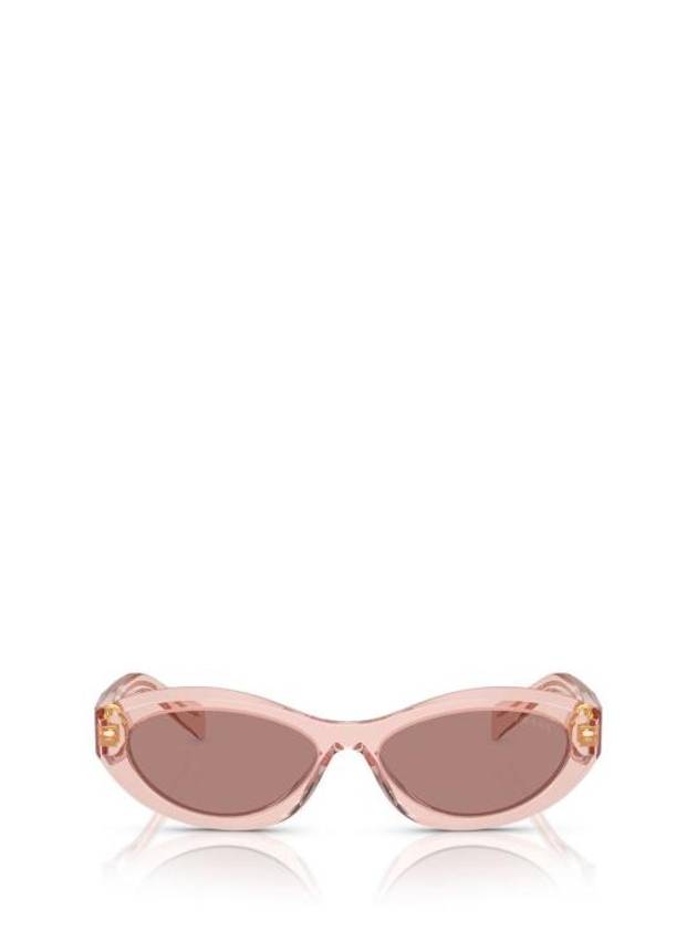 Sunglasses 00 538192641 PR 26ZS 19Q10D TRANSPARENT PEACH - PRADA - BALAAN 1