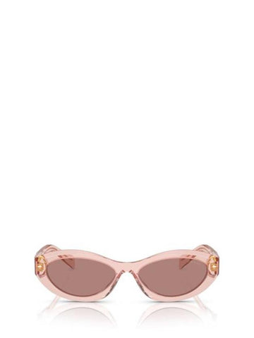 Sunglasses 00 538192641 PR 26ZS 19Q10D TRANSPARENT PEACH - PRADA - BALAAN 1