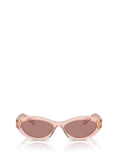 Sunglasses 00 538192641 PR 26ZS 19Q10D TRANSPARENT PEACH - PRADA - BALAAN 1