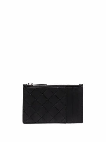 Intrecciato Zipper Card Wallet 679802 - BOTTEGA VENETA - BALAAN 1