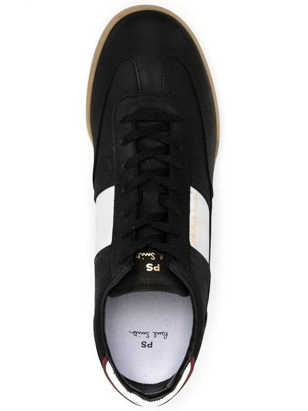 Men's Dover Trainer Low Top Sneaker Black - PAUL SMITH - BALAAN 5