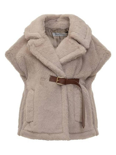 Teddy Belt Cape Beige - MAX MARA - BALAAN 1