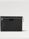 Pochette 24H Damier Pouch Bag Graphite - LOUIS VUITTON - BALAAN 5