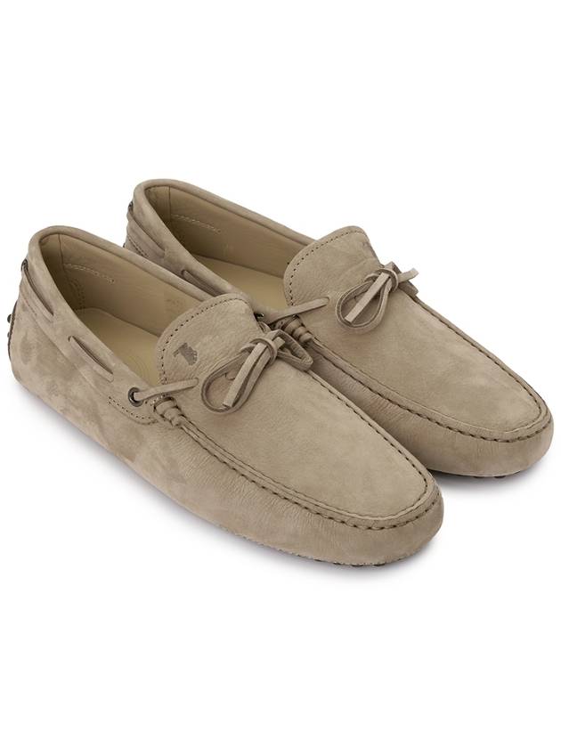 Gomino Nubuck Driving Shoes Brown - TOD'S - BALAAN 4