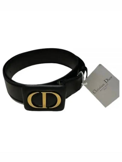 Bobbi Leather Belt Black - DIOR - BALAAN 2