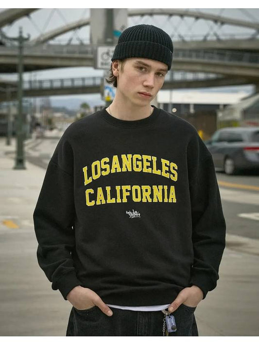 Los Angeles Sweatshirt Black FMT3077 - FLUKE - BALAAN 2