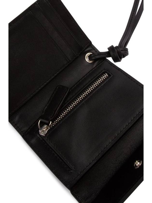 Le Porte Envelope Card Wallet Black - JACQUEMUS - BALAAN 3