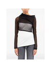 MM6 Semi See-through Asymmetric Top S52NC0330STJ403 - MAISON MARGIELA - BALAAN 3