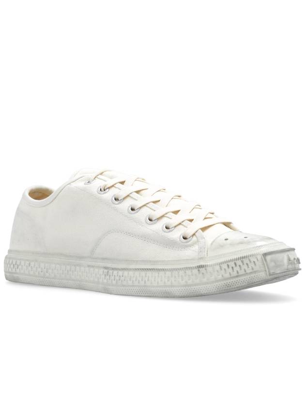 Logo Low Top Sneakers Off White - ACNE STUDIOS - BALAAN 5