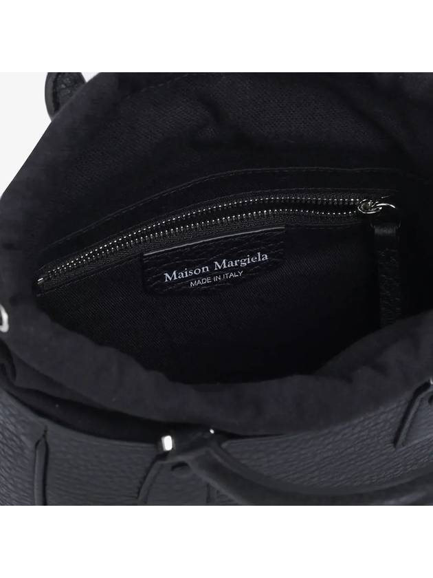 5AC Vertical Tote Bag Black - MAISON MARGIELA - BALAAN 5