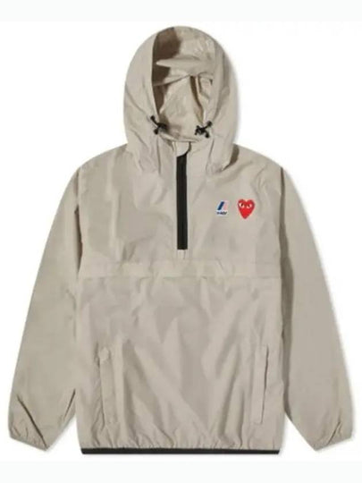 Logo Patch Anorak Beige - COMME DES GARCONS - BALAAN 2