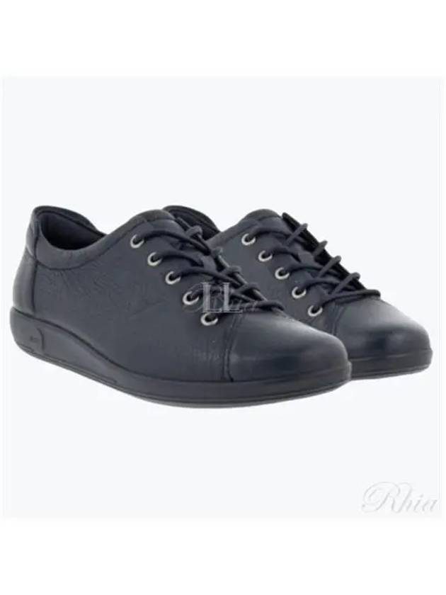 Soft 2.0 Low Top Sneakers Navy - ECCO - BALAAN 2