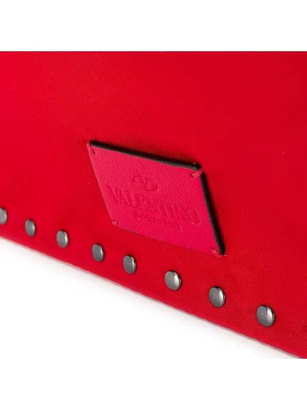 Rockstud Red Clutch SY0P0565NOV - VALENTINO - BALAAN 3