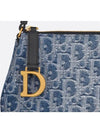 Saddle Rodeo Pouch Bag Blue - DIOR - BALAAN 6