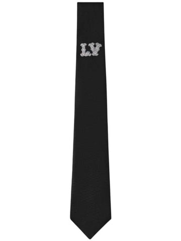 LV Ranch Tie Black - LOUIS VUITTON - BALAAN 1