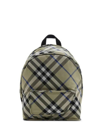 Shield Check Backpack Light Clean - BURBERRY - BALAAN 1