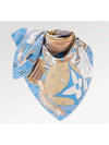 LV Journey Square 90 Scarf Blue - LOUIS VUITTON - BALAAN 4