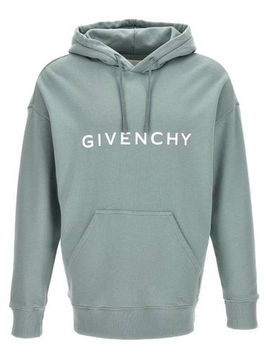 Hooded Sweatshirt BMJ0HC3YAC456 Light Blue - GIVENCHY - BALAAN 1