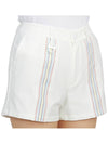 Women's Triple Rain Jersey Shorts White - HORN GARMENT - BALAAN 10